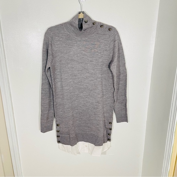 Veronica Beard Soval Layered Sweater Dress Wool Size Small - Picture 2 of 9